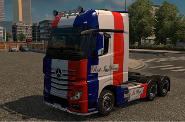 Mercedes Actros MP4 RIP France Skin