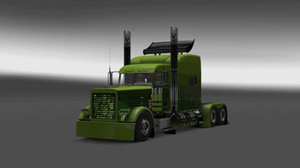 Peterbilt 389 Asphalt Cowboy Metallic Skin