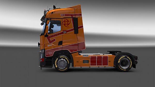 Renault T Viking Logistic Skin