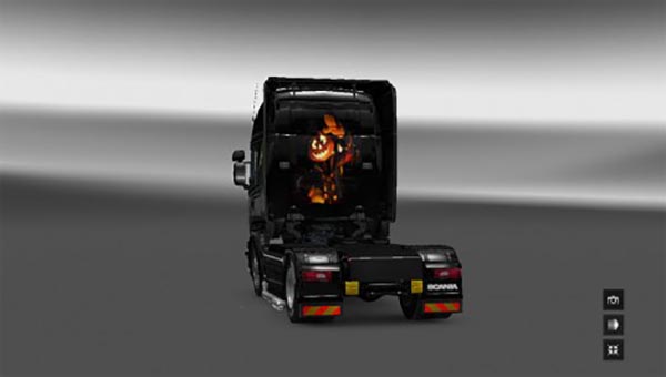 Scania RJL Halloween Skin