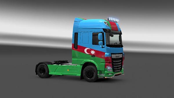 DAF XF Euro 6 Azerbaijan Skin