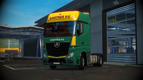 Mercedes Actros MP4 Gartner KG Skin