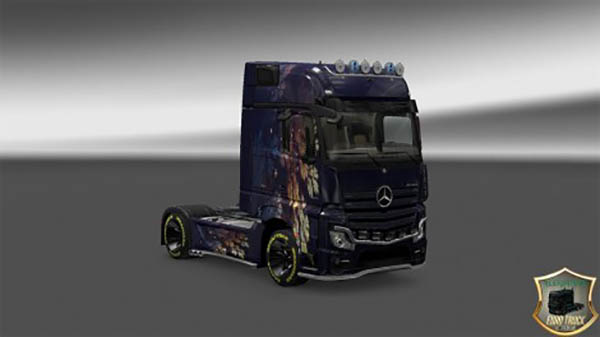 Mercedes Actros 2014 Vetv v2 Skin