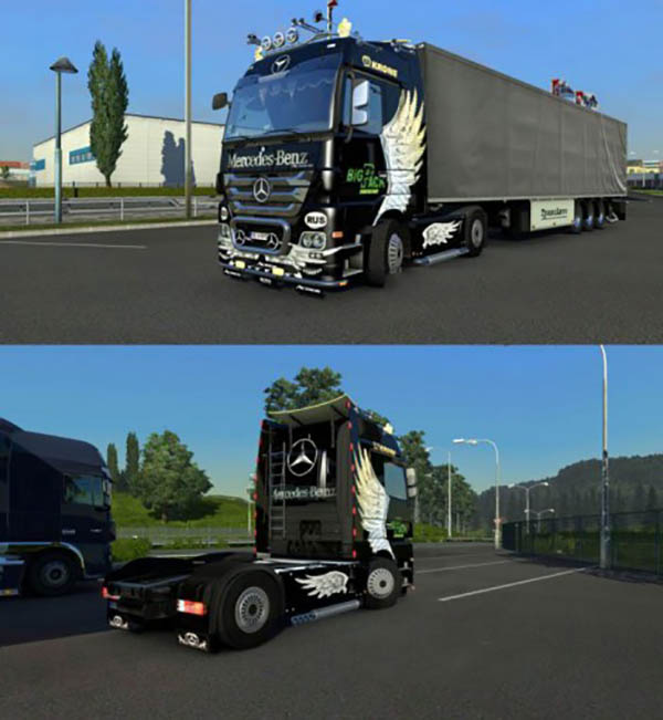 Mercedes Actros Angel Skin