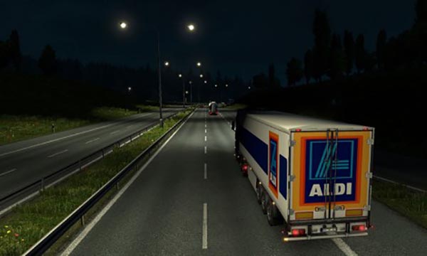 Aldi Logistics International Trailer