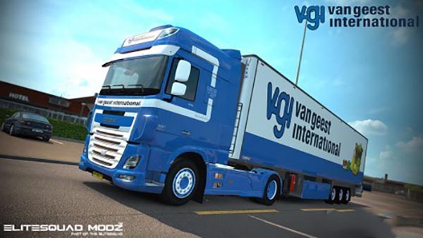 DAF XF Euro 6 Van Geest International Combo Pack v 2.0