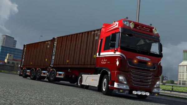 DAF XF Euro 6 by Ohaha Jos Janssen Skin