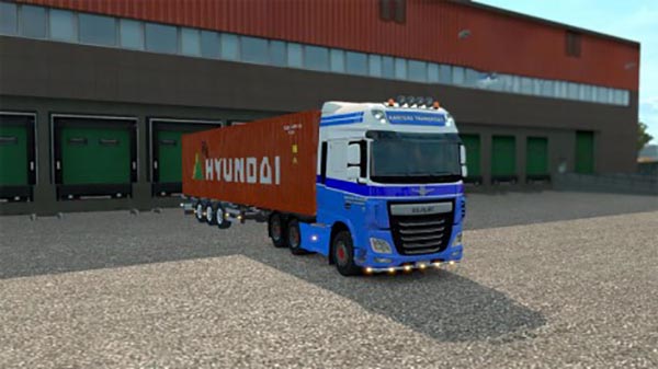 Daf Euro 6 XF Kanters Skin