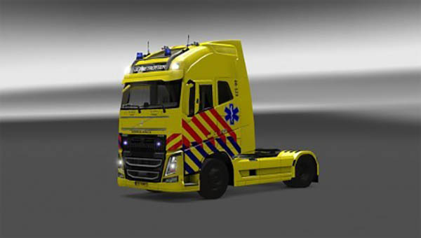 Dutch Ambulance skin for Volvo 2013 Ohaha