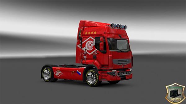 Renault Premium FC Spartak Moscow v1 Skin