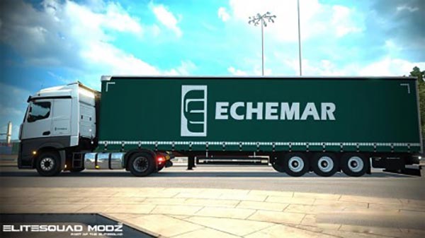 Echemar Mercedes-Benz Actros MPIV Combo skin pack
