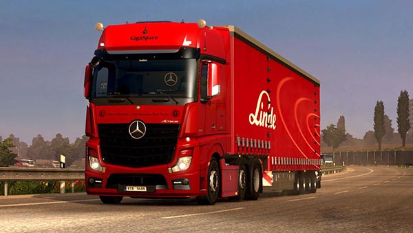 Mercedes Benz Actros MP4 New Sound BETA