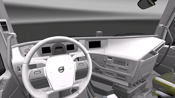 Volvo FH 2012 White Interior