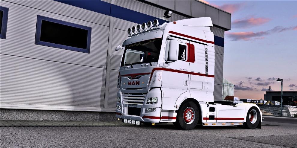 Müller Holz Skin v 1.0 for MAN TGX E6 by MADster - ETS2planet.net