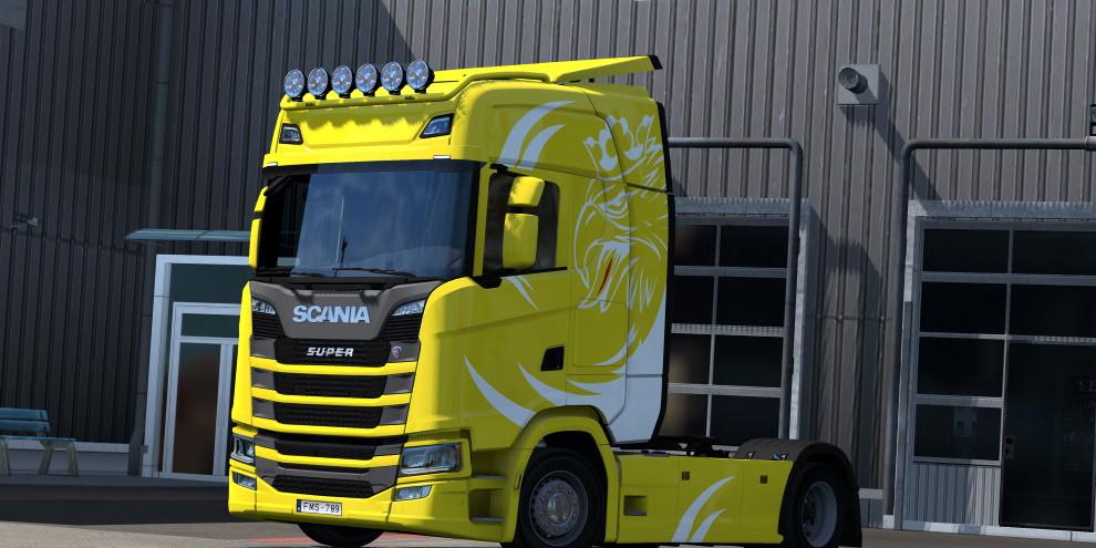 Dragicevic Style Skin For Scania S X ETS Planet Net