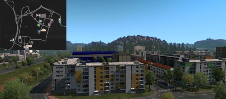 SVK MAP by KimiSlimi V .26 – 1.37 [1.3.x] - ETS2planet.net