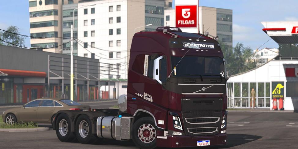 Volvo FH16 2012 update for ets2 1.38 [1.3.x]