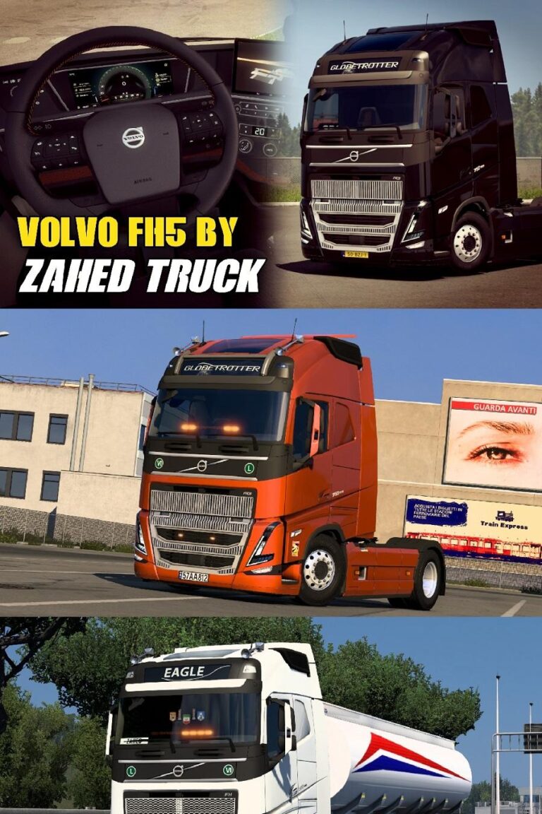 Volvo Fh5 By Zahed Truck V 2.2.1 [1.48-1.49] [1.42.x] - Ets2planet.net